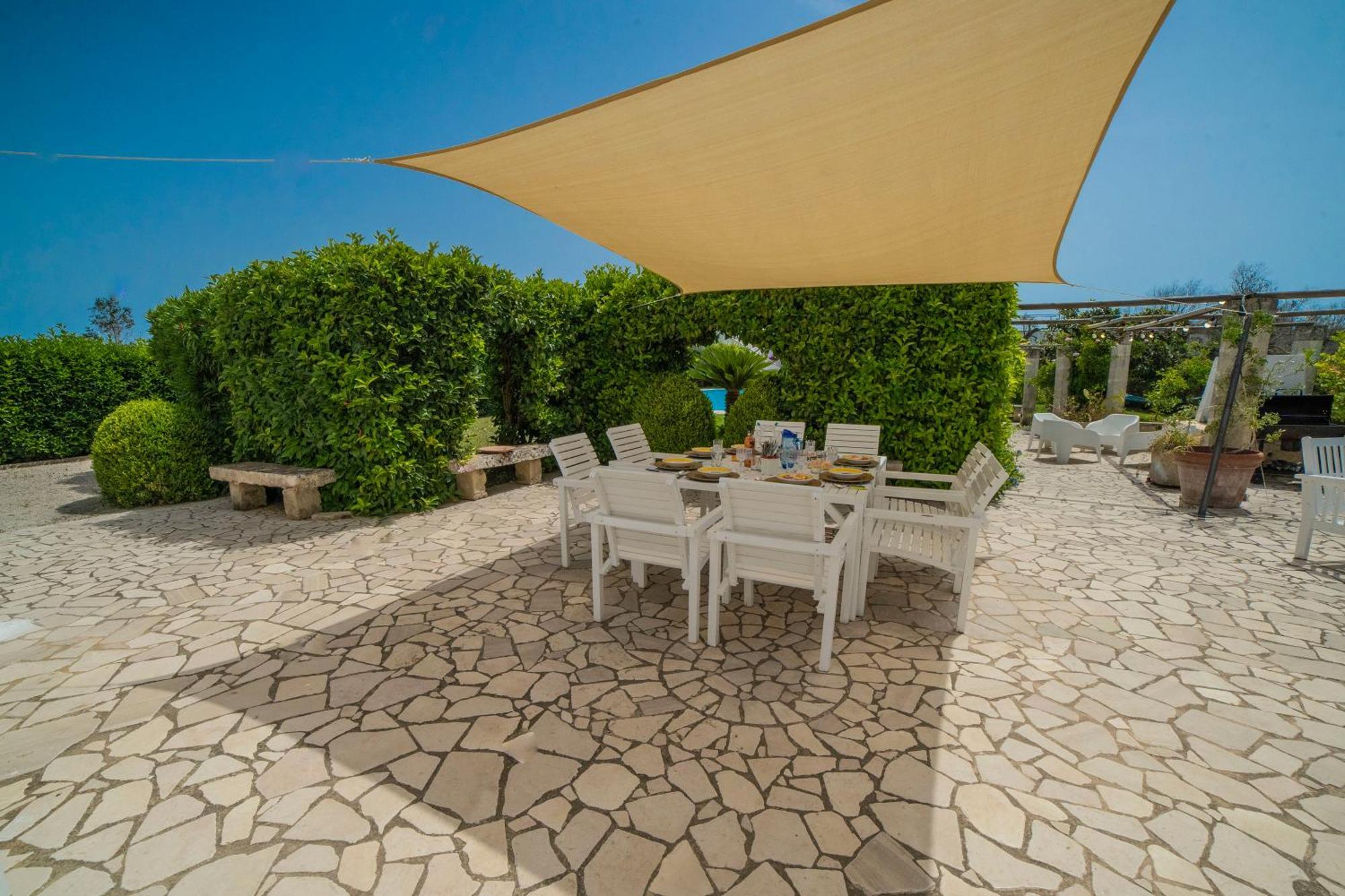 Villa Lisa Garden And Pool - Happy Rentals Melendugno Exteriér fotografie
